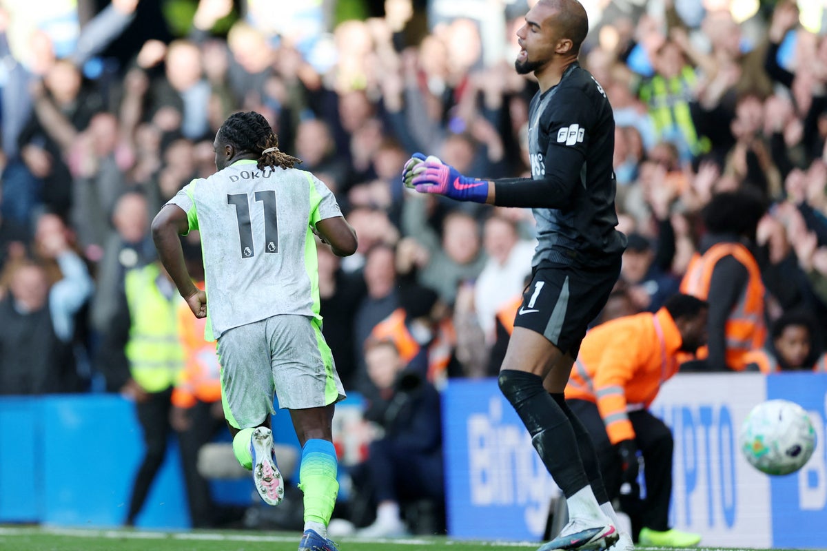 Chelsea vs Man City LIVE: Premier League latest as Jeremy Doku puts crucial clash to bed