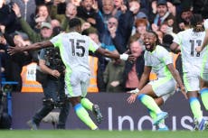 Manchester City - the Premier League