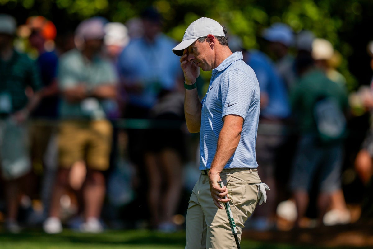 Rory McIlroy loses share of the lead in the early stages of final Masters round