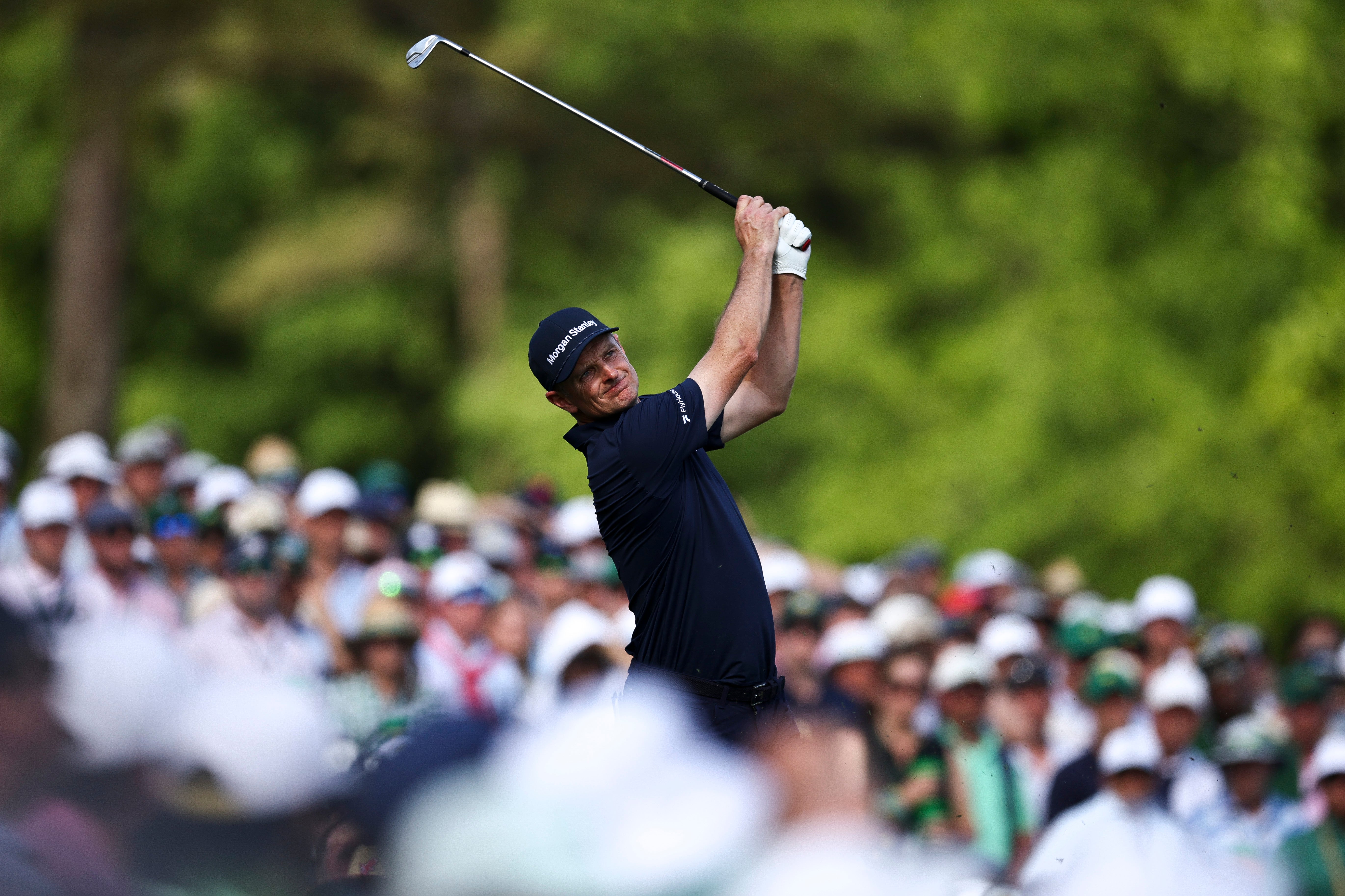It was another Masters near miss for Justin Rose