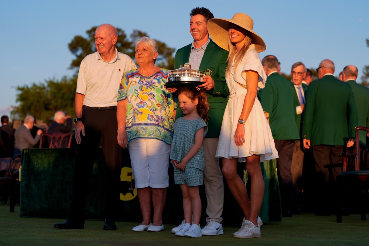 Rory McIlroy explains why his parents nearly didn’t attend historic Masters success