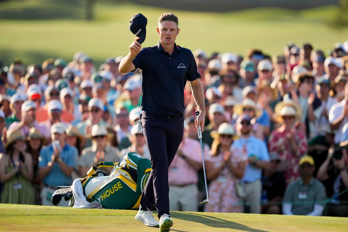 Justin Rose frustrated as chance to end long wait for Masters title escapes him