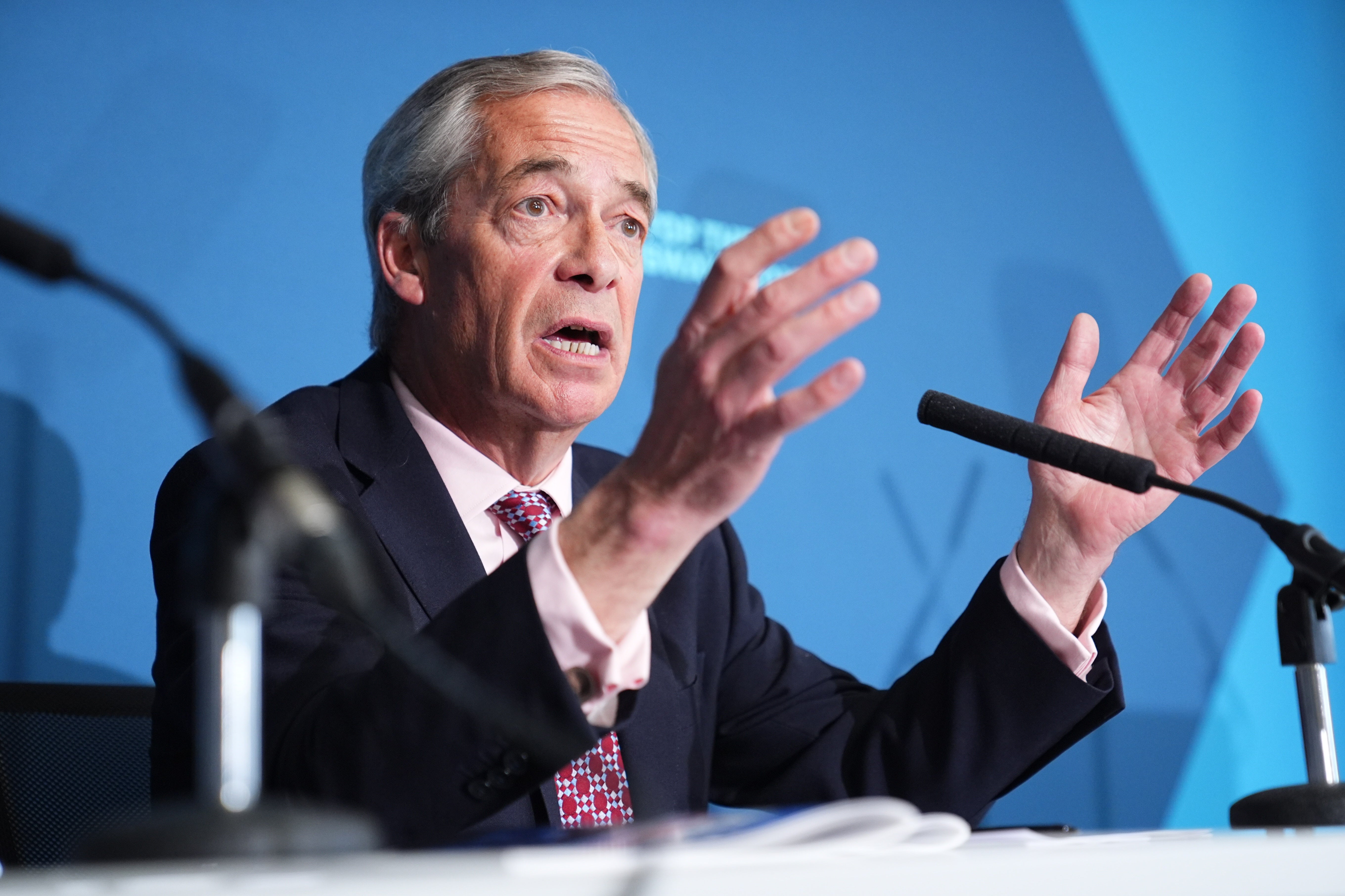 The Reform UK leader has previously said the UK should ‘re-examine’ the NHS’s funding model