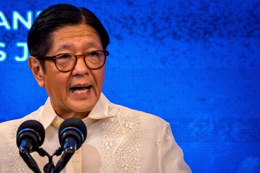 Philippine President Ferdinand Marcos Jr.