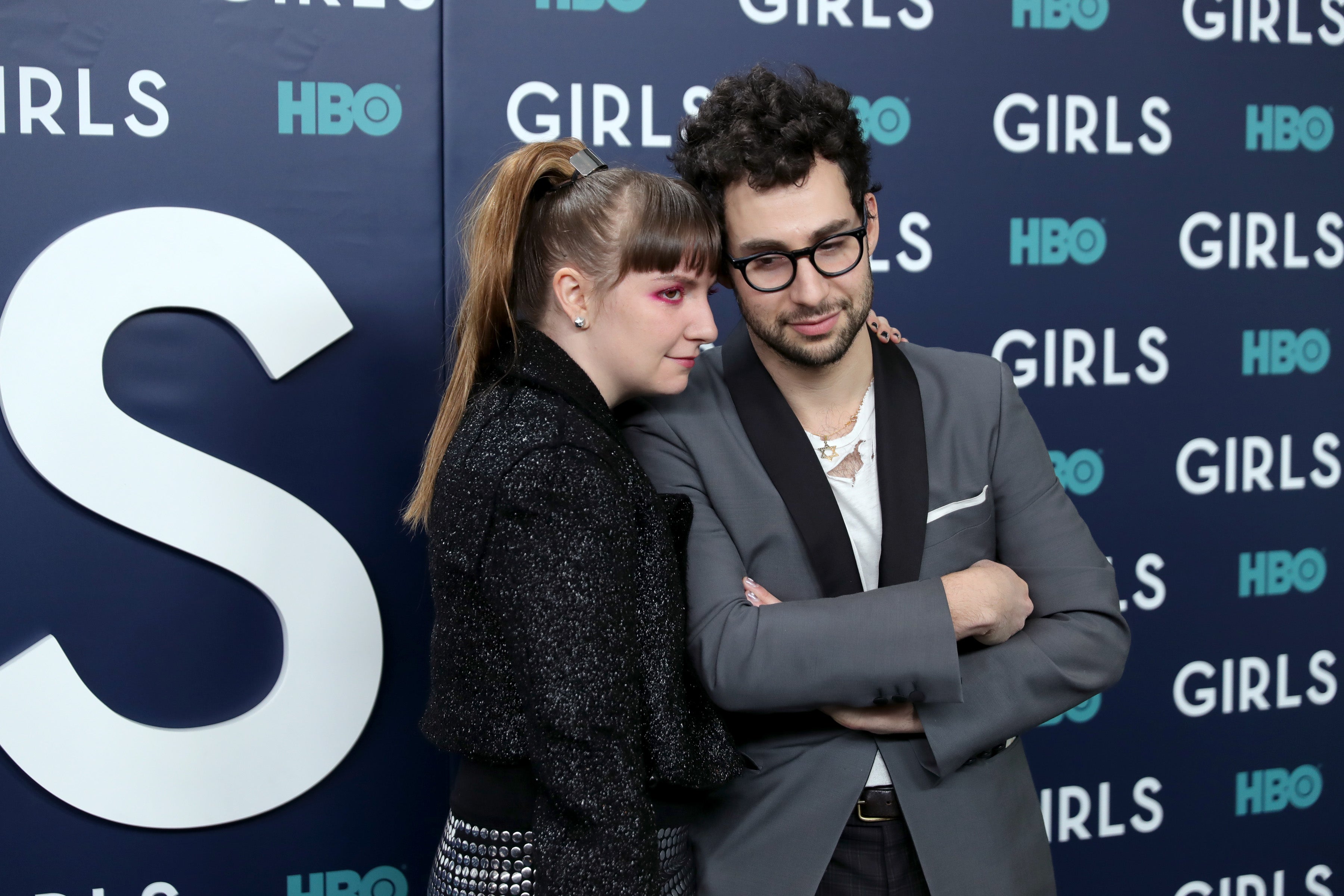 Lena Dunham has said she slept with an old school friend towards the end of her relationship with Antonoff