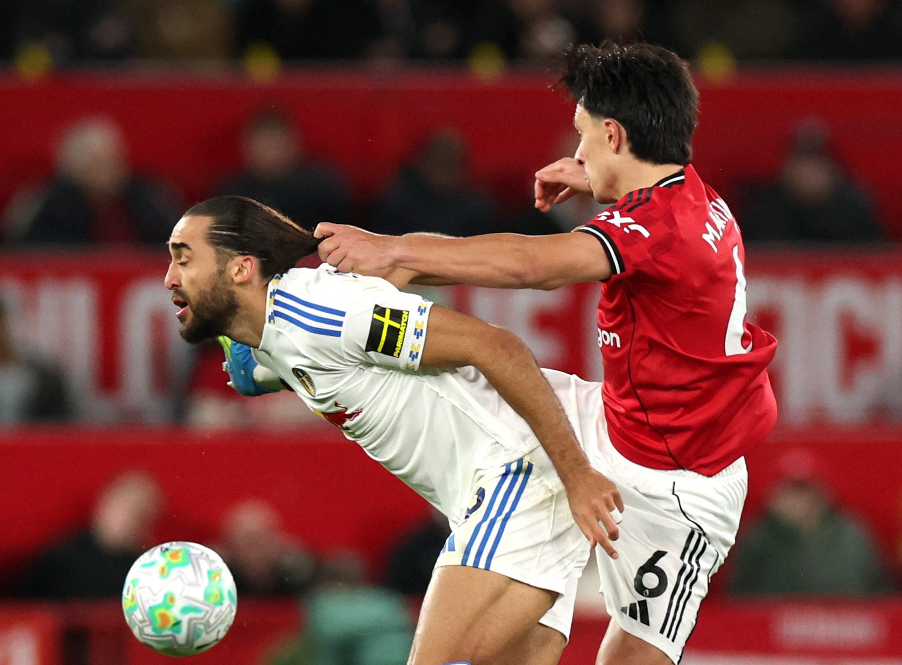 Michael Carrick: Lisandro Martinez hair-pull red card ‘one of worst I’ve ever seen’