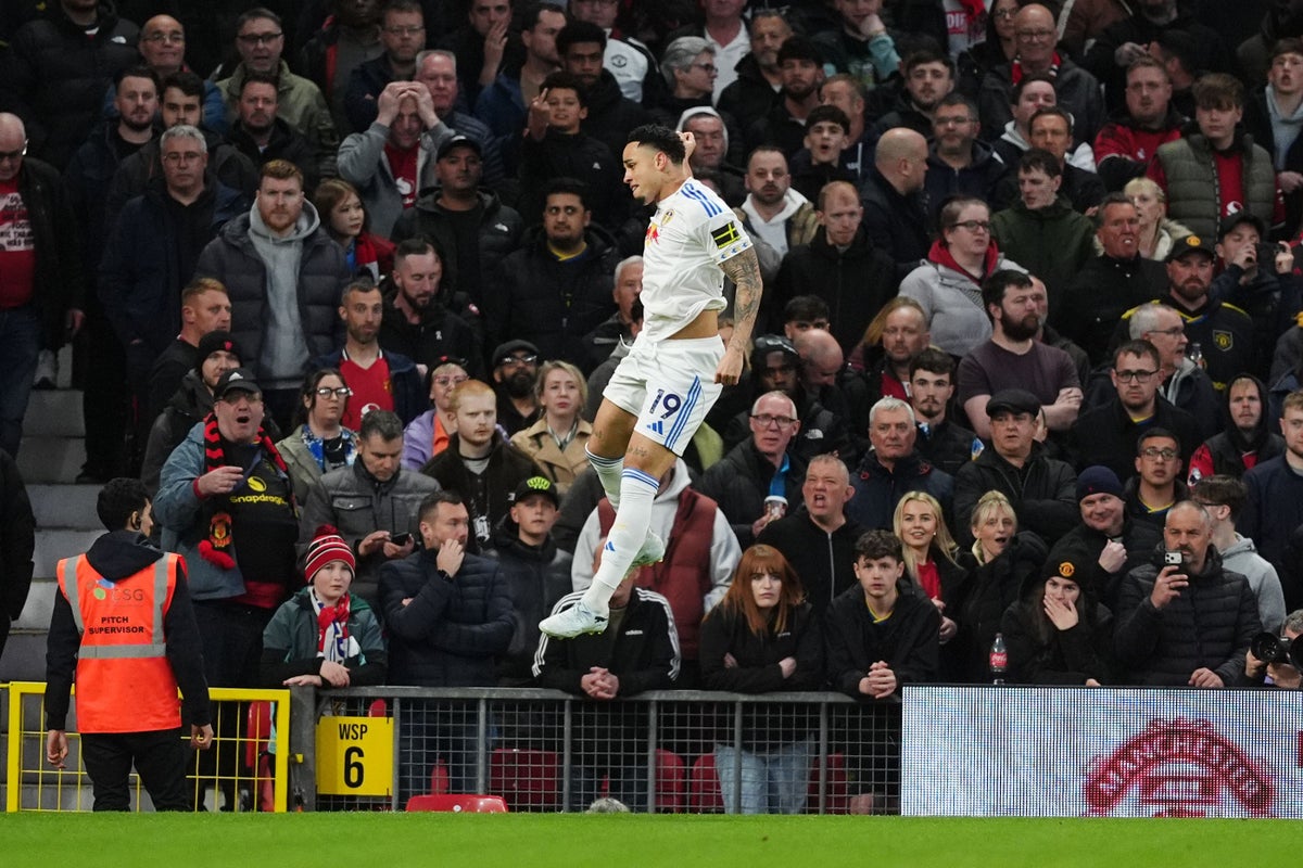 Noah Okafor brace helps Leeds end Manchester United hoodoo at Old Trafford