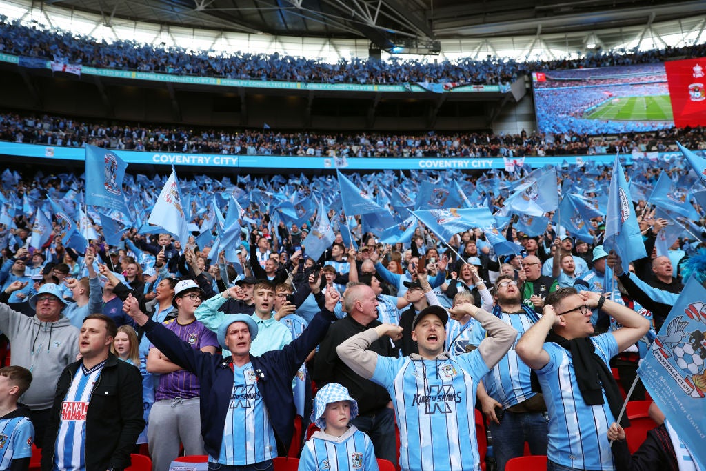 Guided at first by Mark Robbins, trips to Wembley and a journey through the divisions helped Coventry fans learn how to love the club again