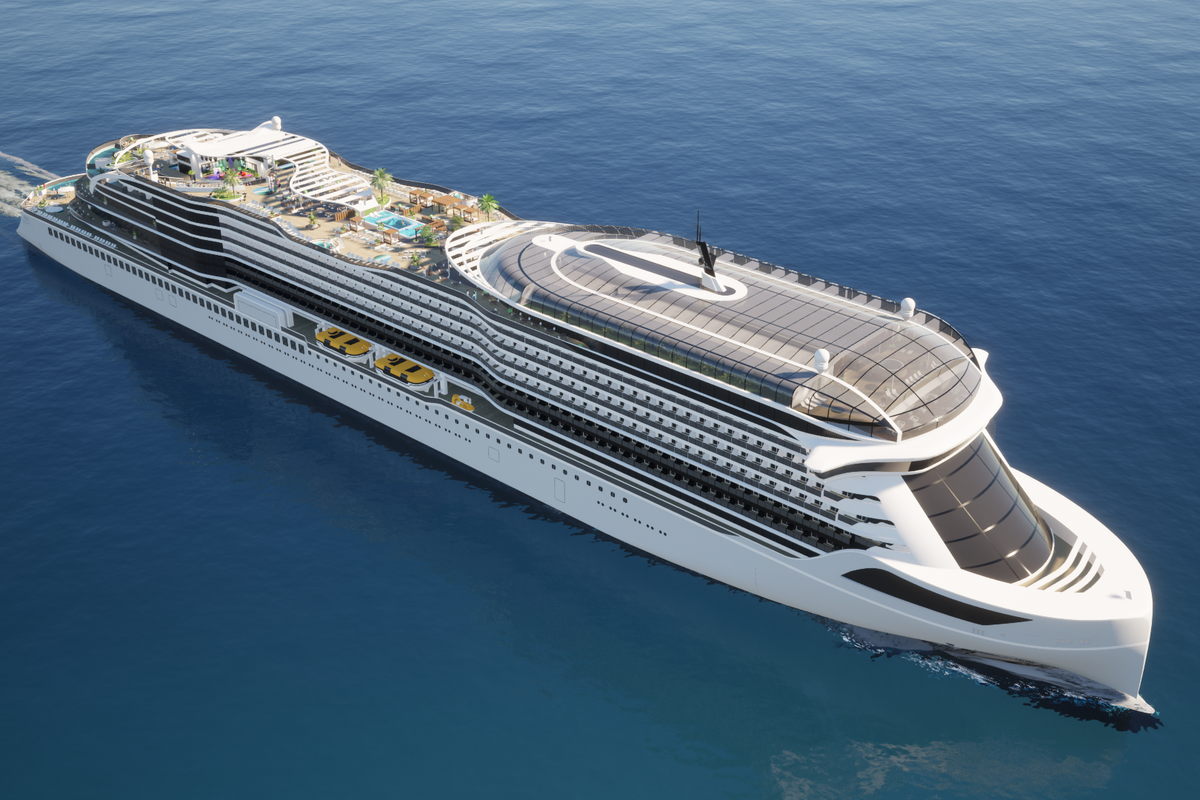 Designs for world-first battery-powered cruise ship revealed
