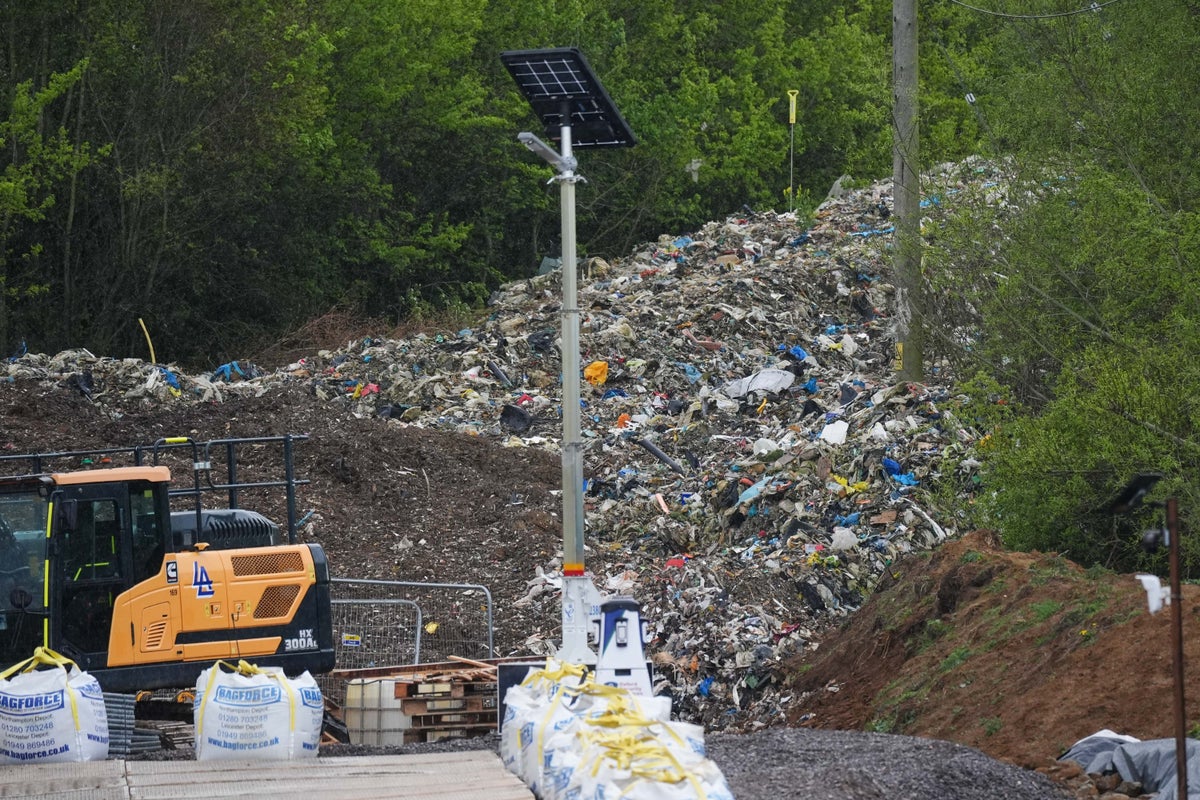 The eye-watering cost of removing illegal waste mountain near River Cherwell as timescale of work revealed