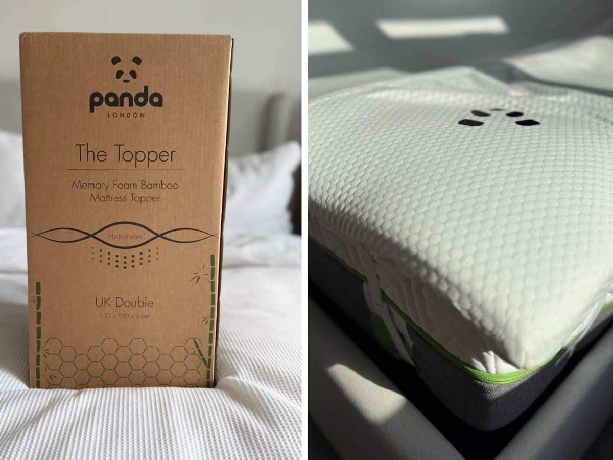 Panda's bamboo mattress topper review: The one I'd recommend for side  sleepers | The Independent