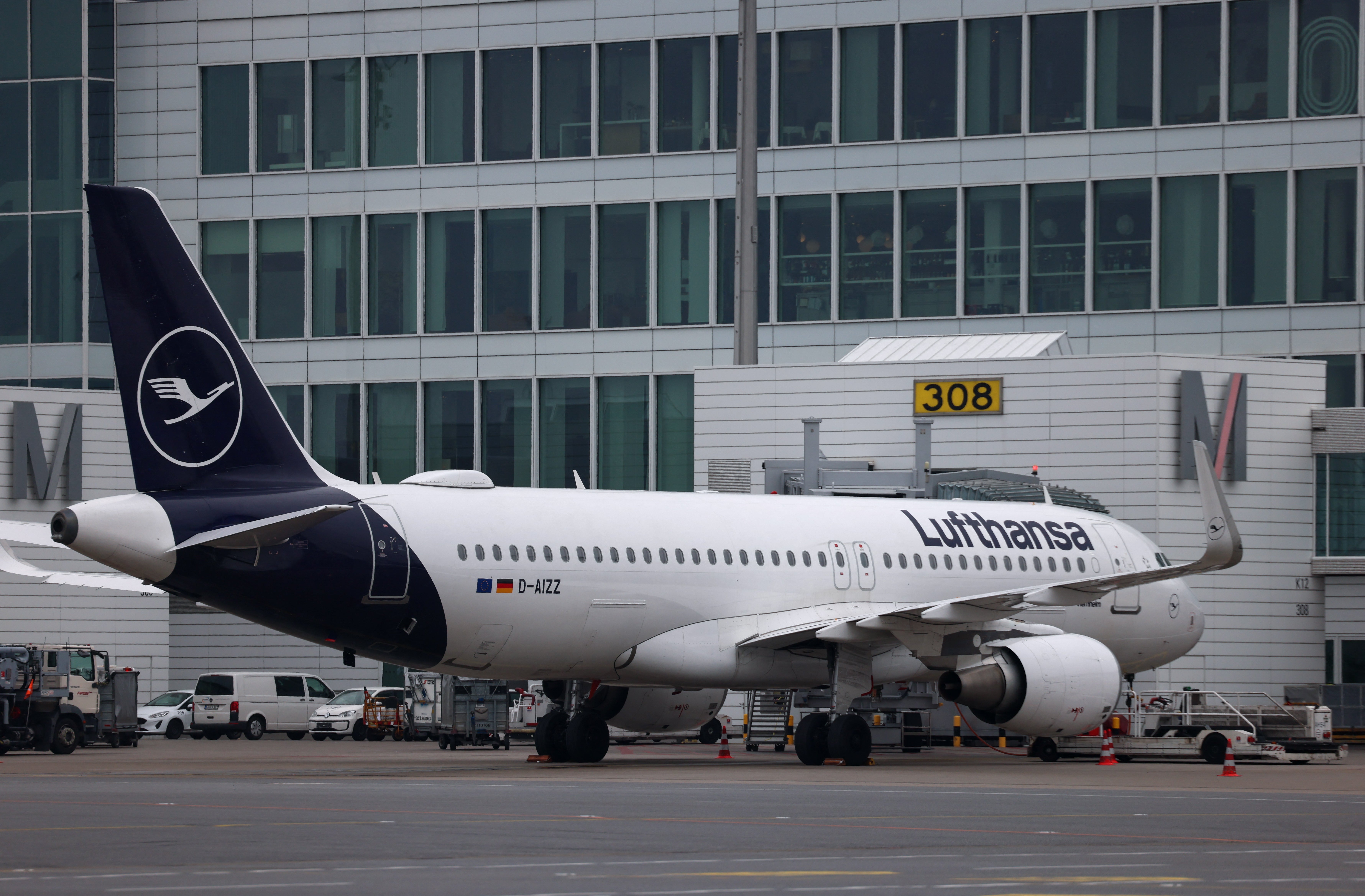 Hundreds of Lufthansa flights were cancelled in Germany as pilots kicked off a strike over pay and pensions.