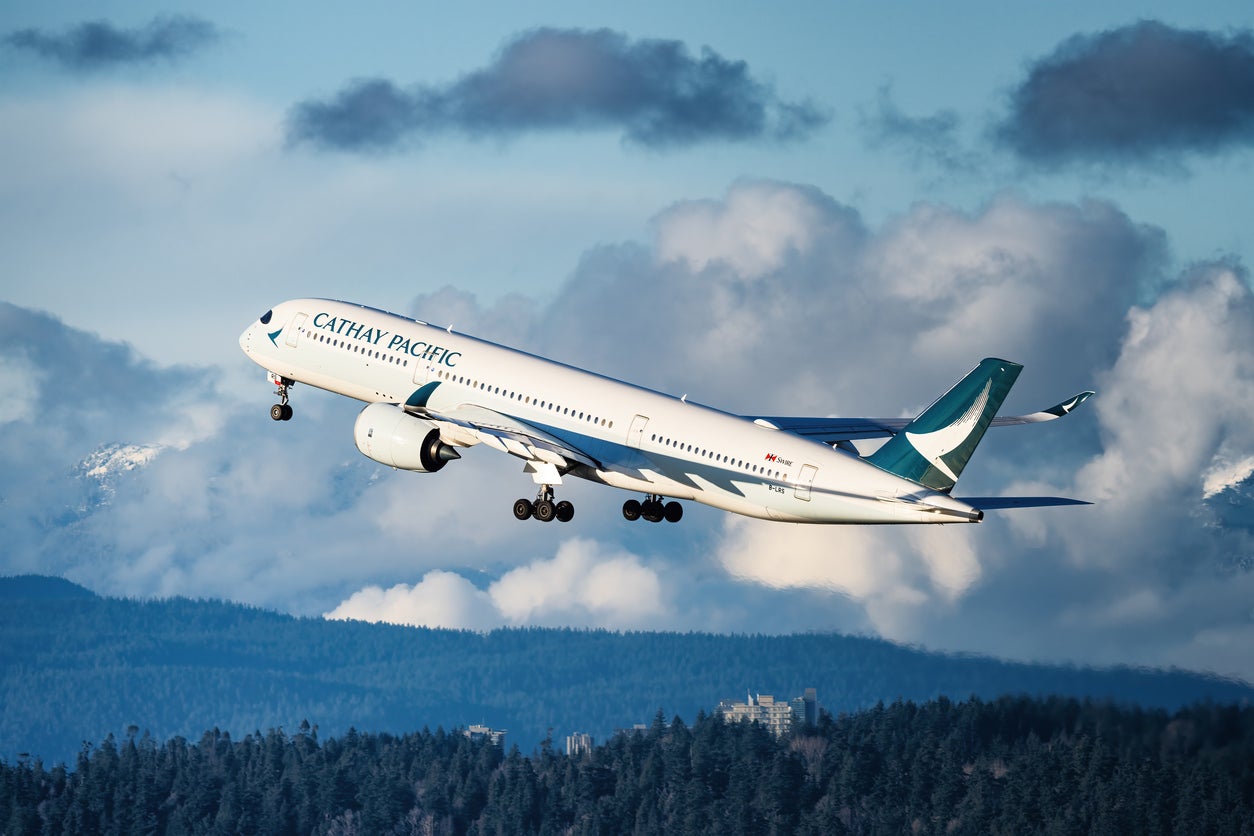 Passenger dies after collapsing on Cathay Pacific flight from Manchester