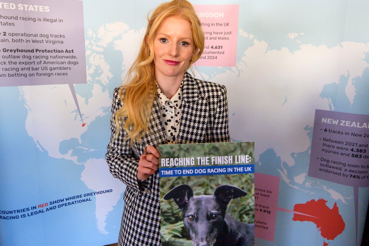 England lags behind rest of world by allowing greyhound racing, MPs told