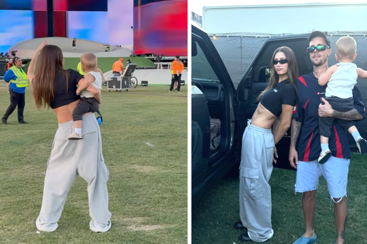 Justin and Hailey Bieber share rare glimpse of son Jack as they dance at Coachella