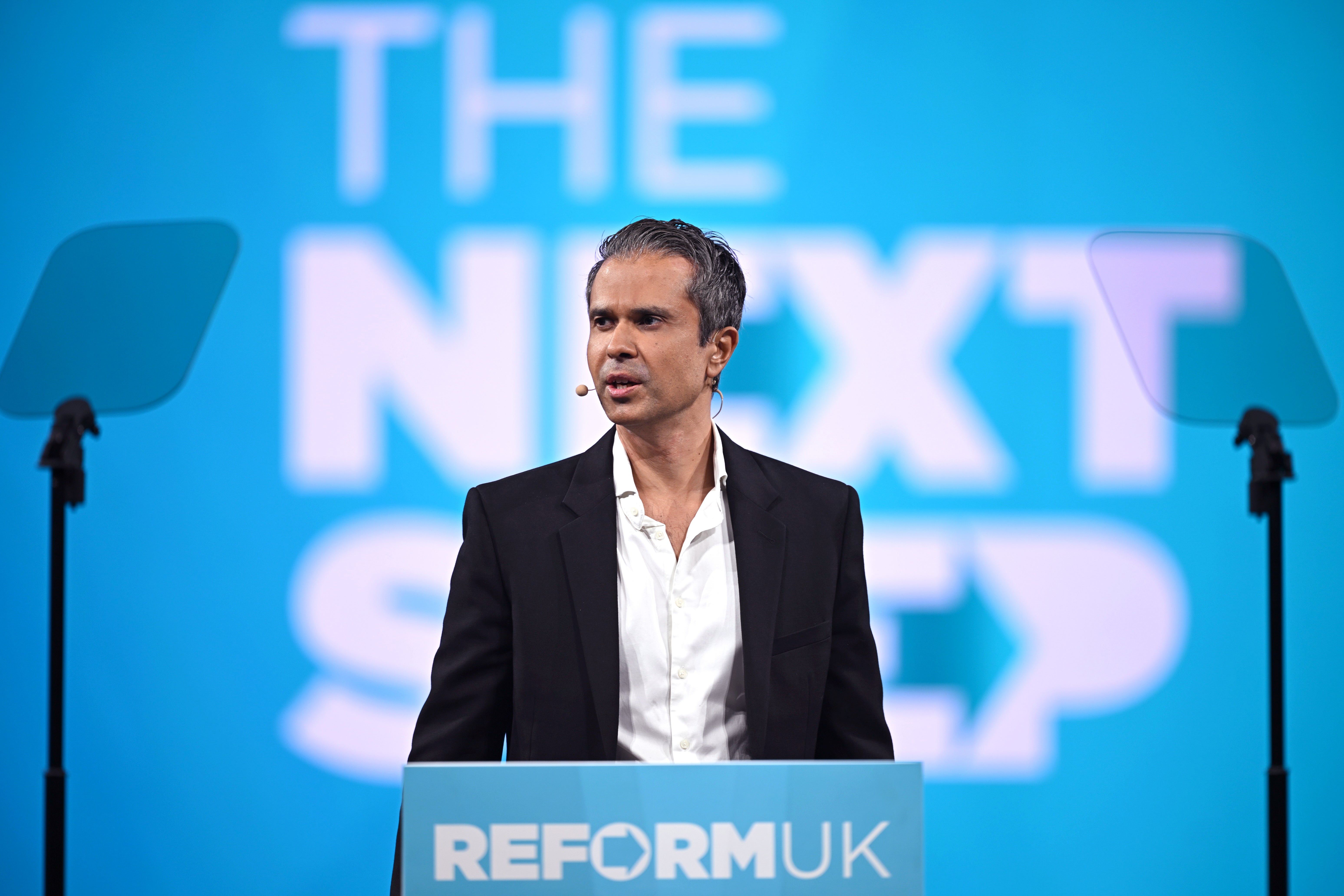 British cardiologist Aseem Malhotra, who has featured on the podcast, is known for his comments about the Covid vaccine (Getty)