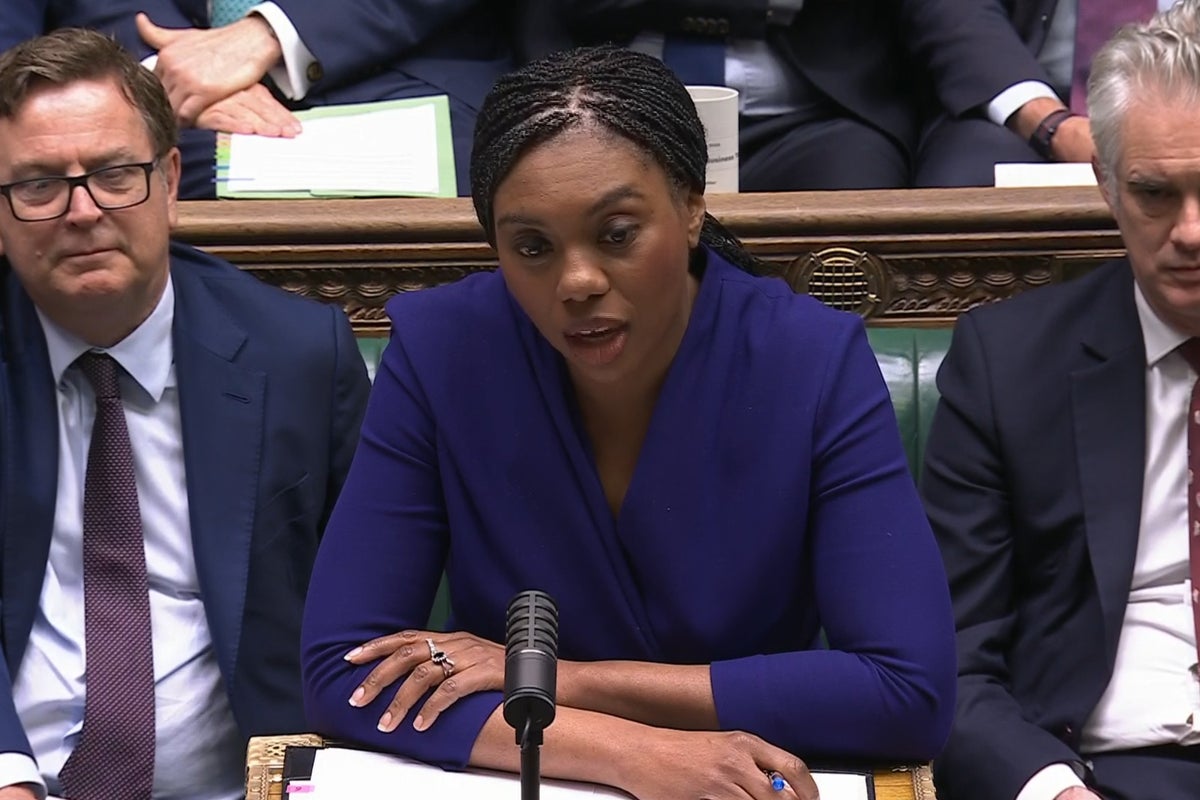 Badenoch accuses Labour of ‘fiddling while Rome burns’ after sex toy pledge