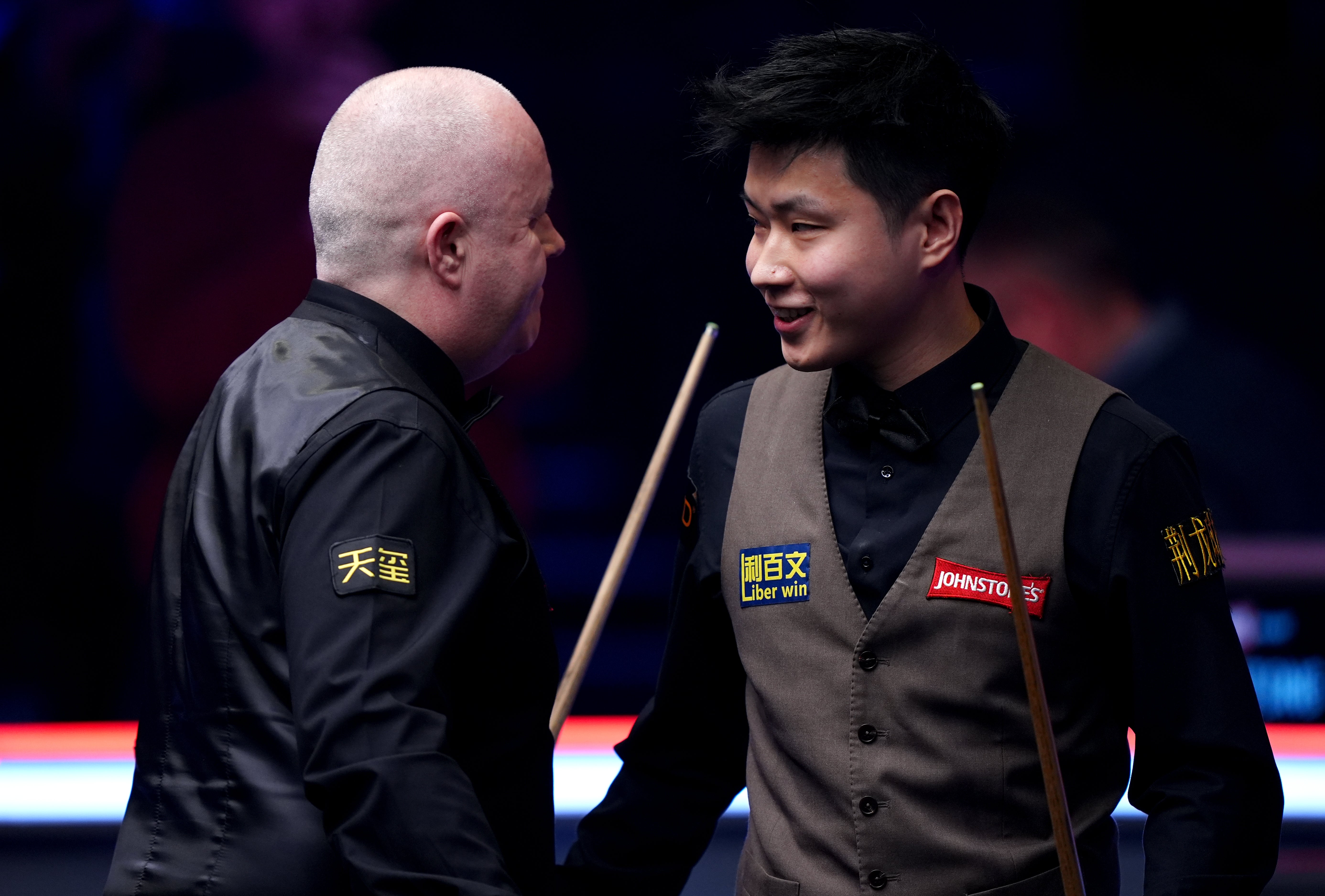 Zhao demolished John Higgins ina recent semi-final