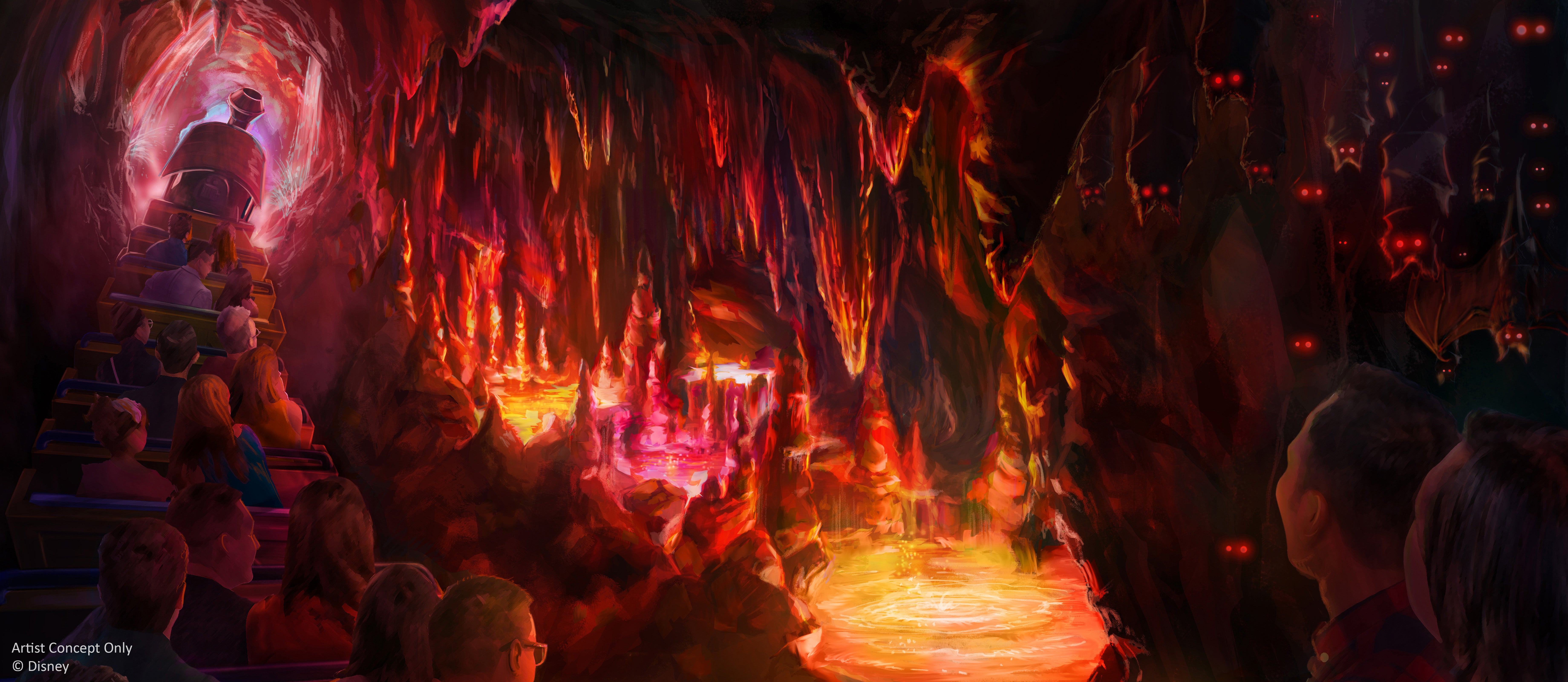 The Rainbow Caverns are beautiful… but not as friendly as they first appear, warns Disney