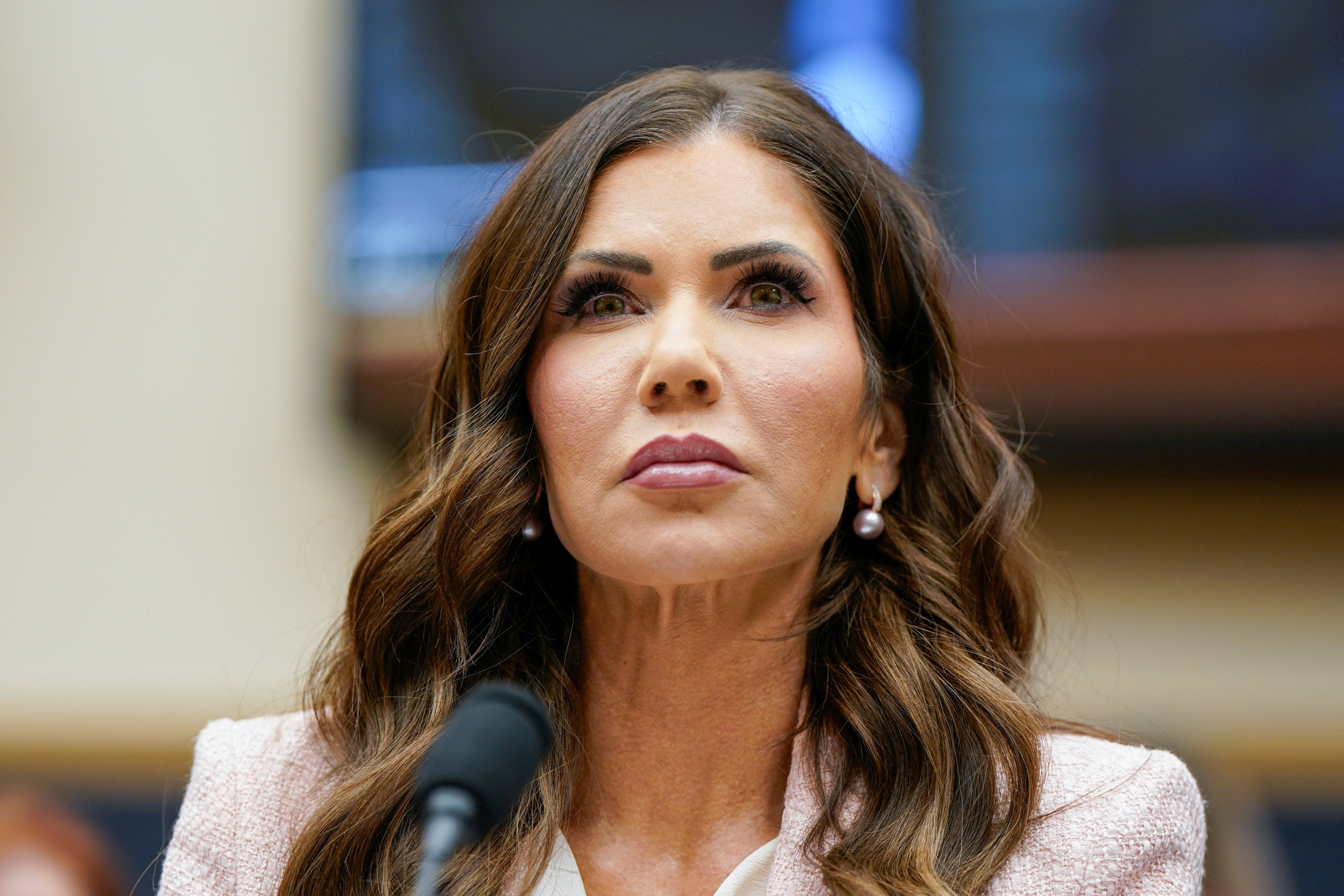 Shortly before she was fired, Kristi Noem testified before Congress about her work at DHS