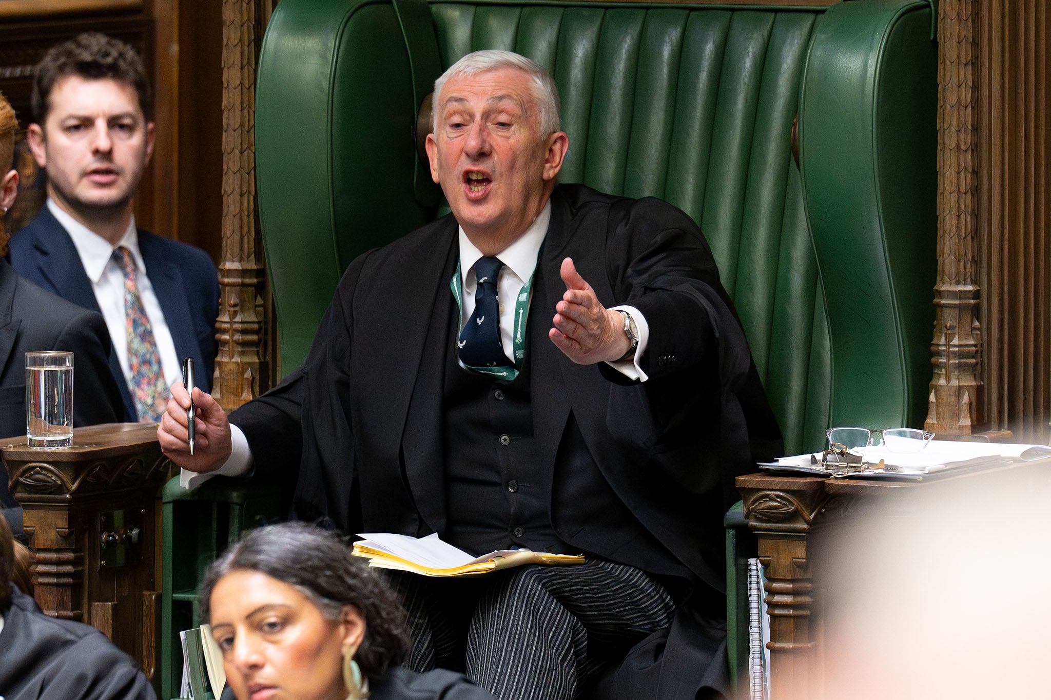Sir Lindsay moved to reassure MPs
