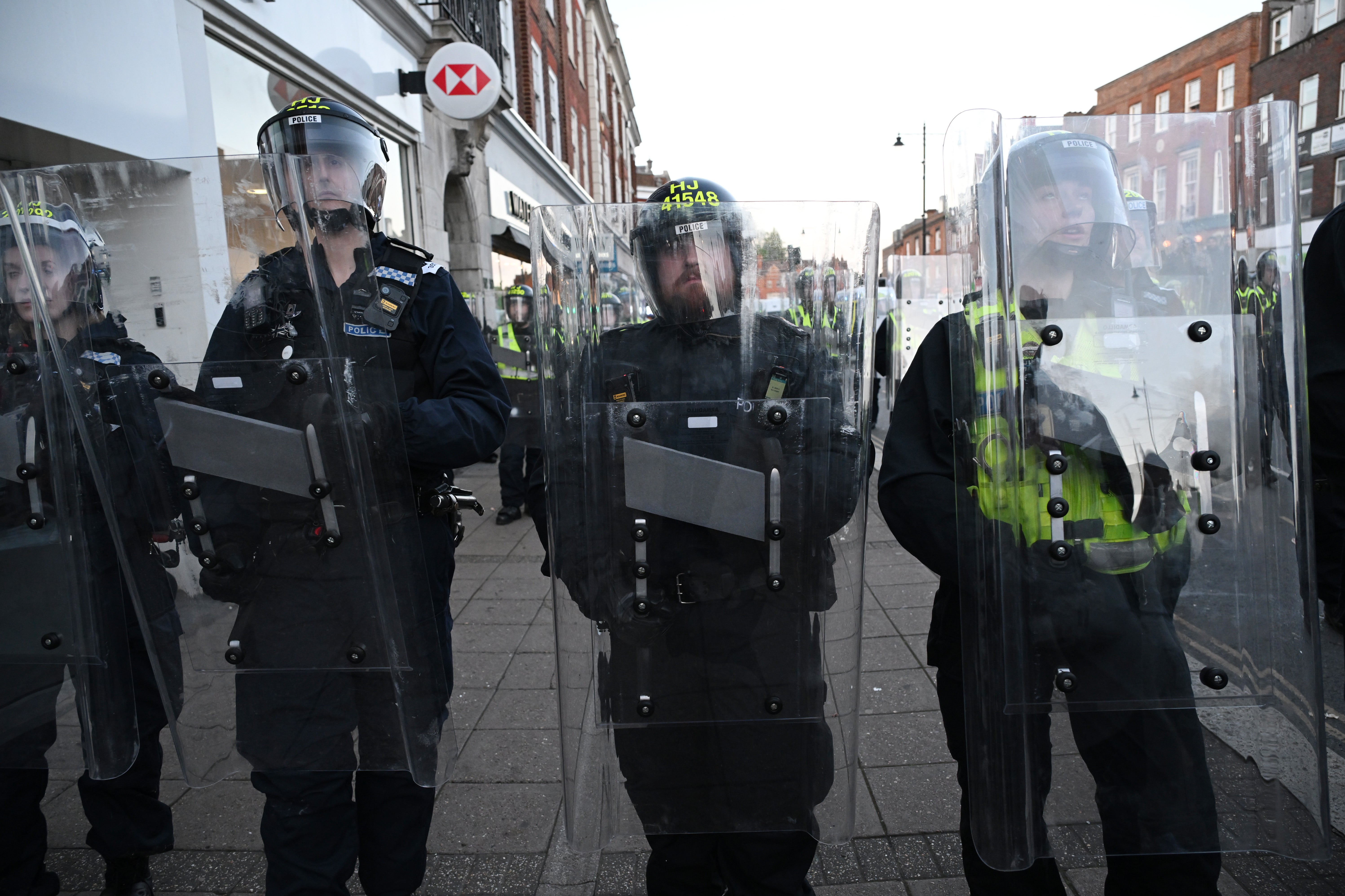 Surrey Police urged people not to speculate about the descriptions of the suspects