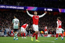 Arsenal - the Champions League