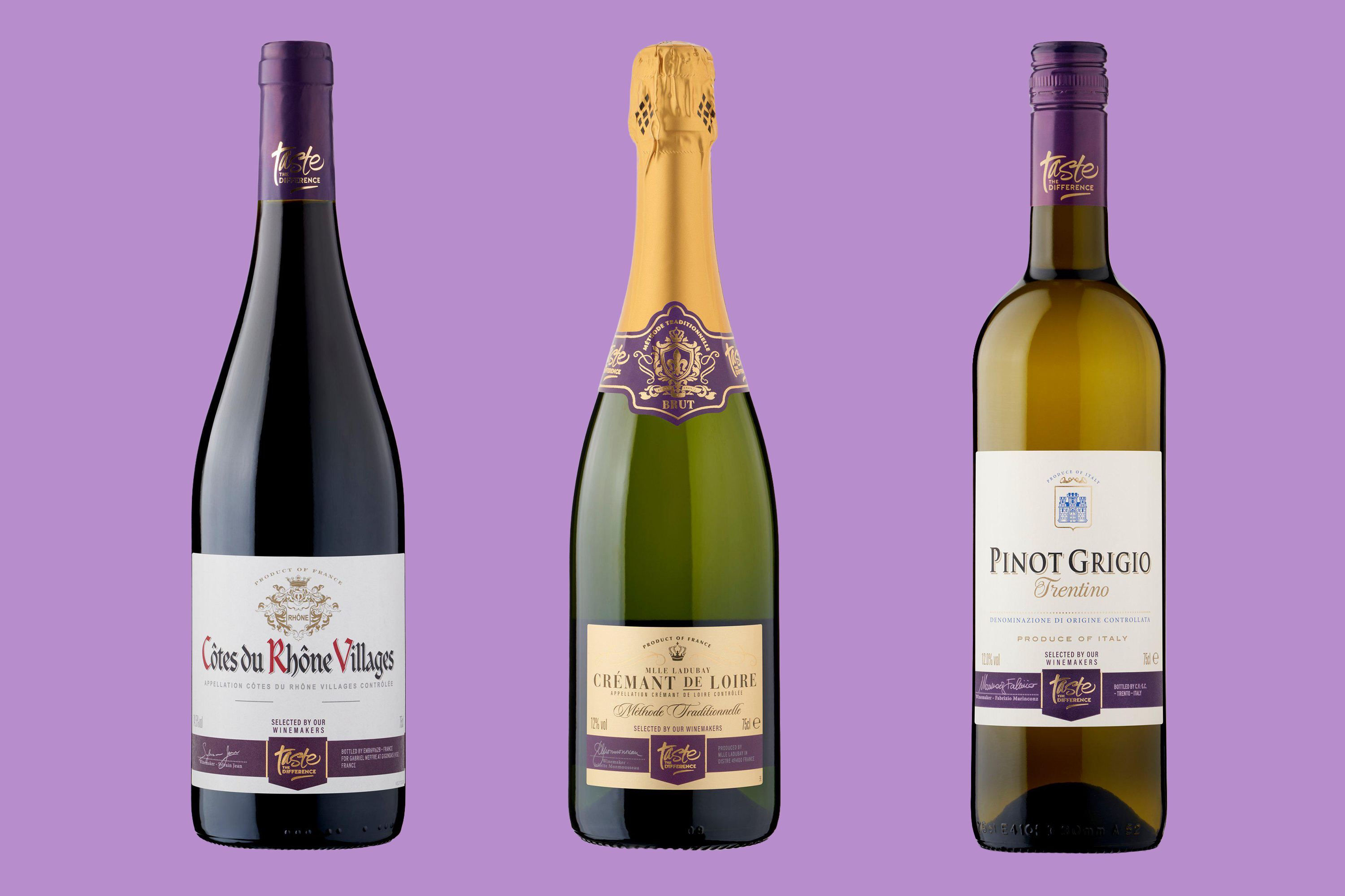 Sainsburys is offering 25% off these wines  from cremant to rose
