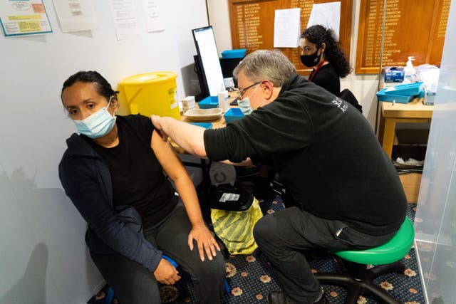 Vaccinations for Covid-19 are available to immunosupressed and elderly people