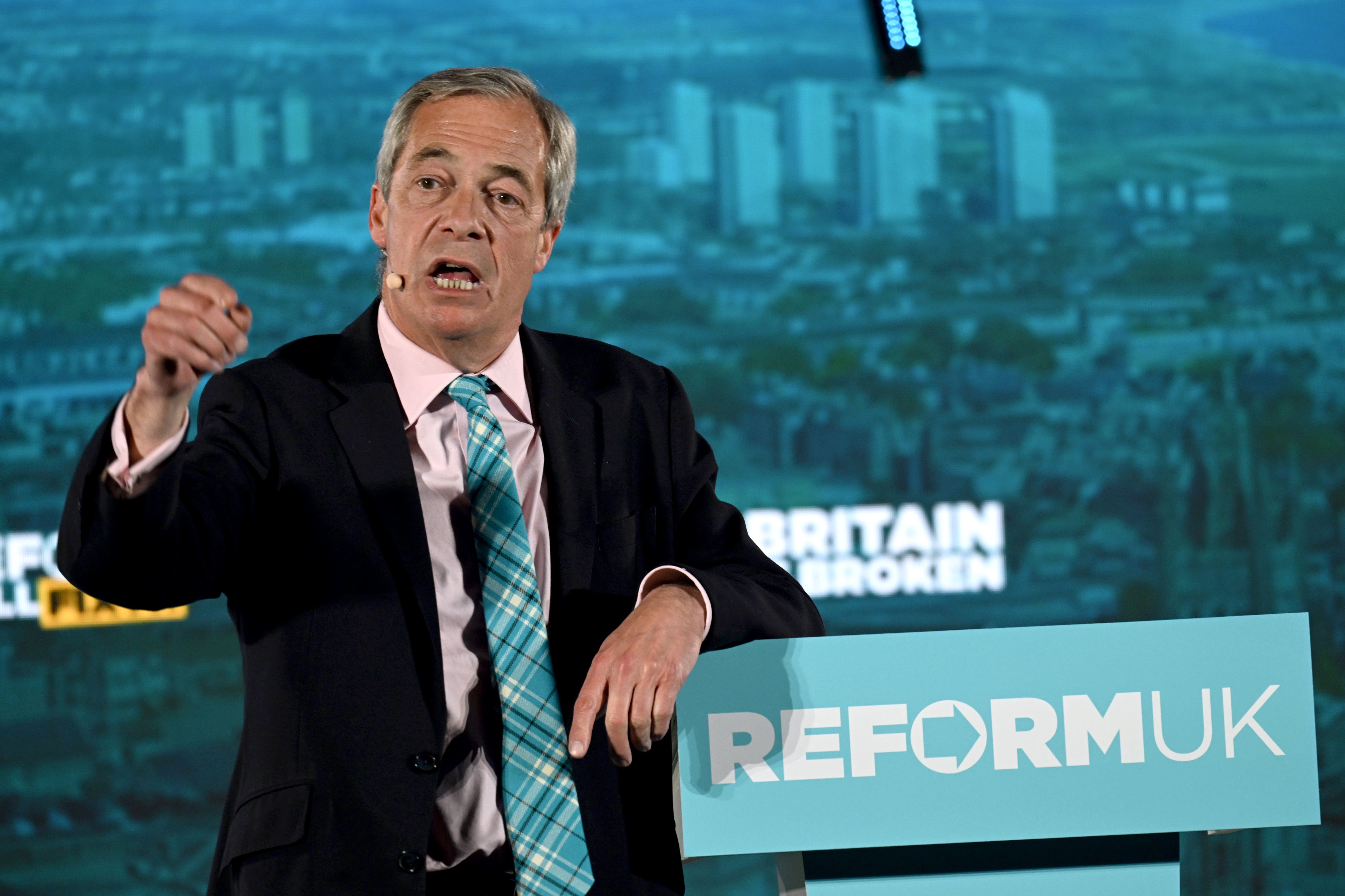 Nigel Farage’s party took a dip in the polls this week