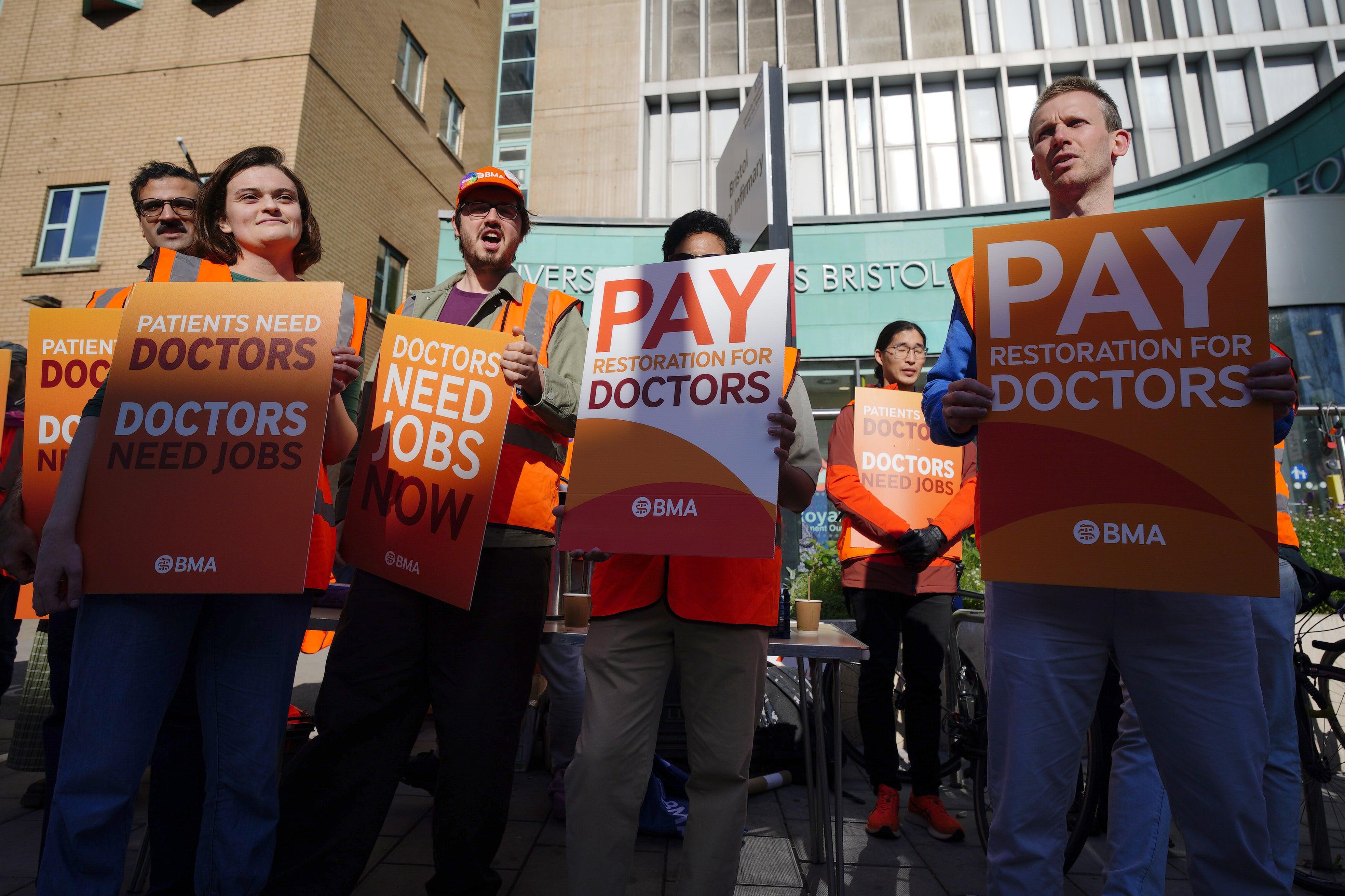 New health secretary James Murray said he was ‘disappointed’ that the ‘BMA have refused to consider further discussions’ on a new pay deal (PA Wire)