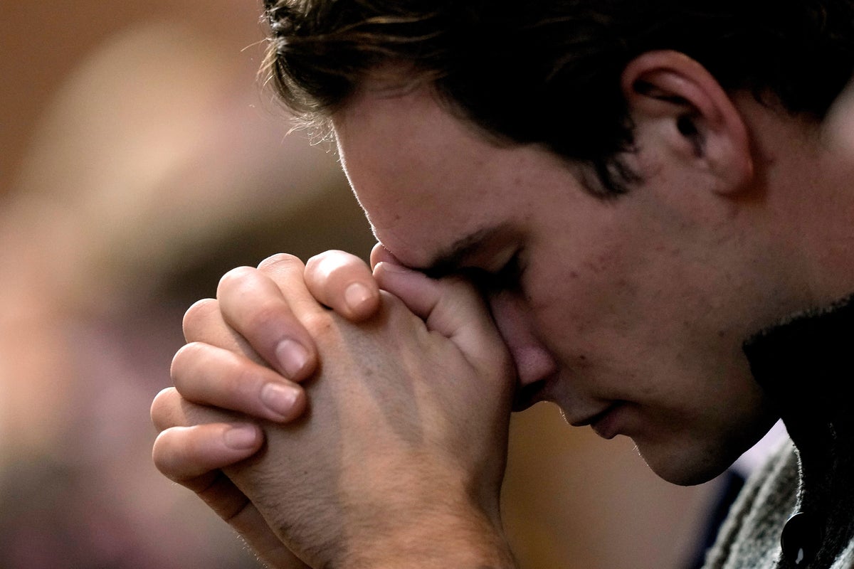 More young men are attending church regularly in surprising uptick, poll finds