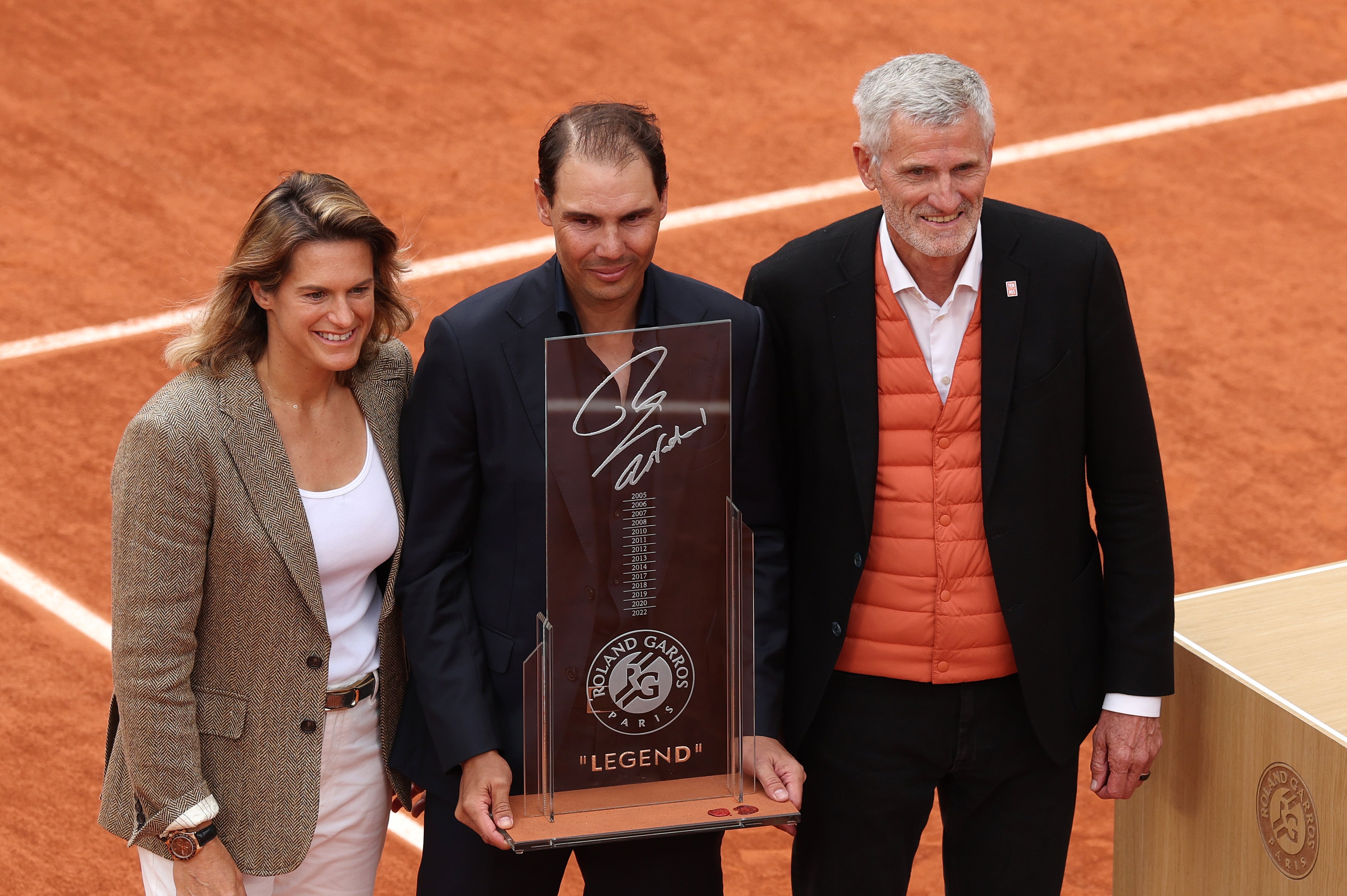 Amelie Mauresmo (left) has indicated there could be more women's matches in the night sessions moving forward