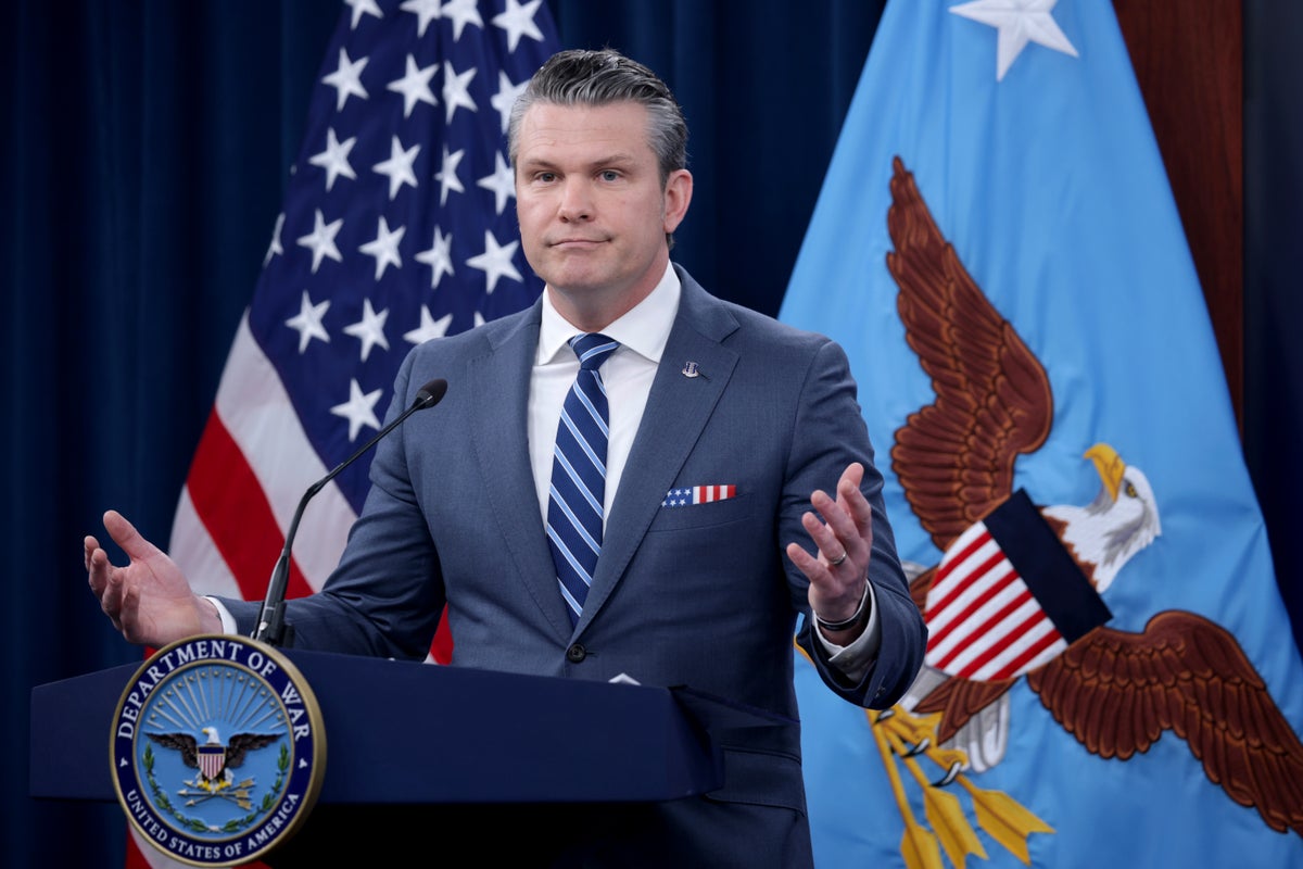 Pete Hegseth brands the media ‘Pharisees’ in biblical rant at Iran war briefing