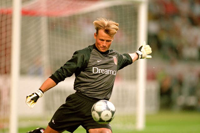 <p>Alex Manninger jugó en el Arsenal durante cinco años </p>