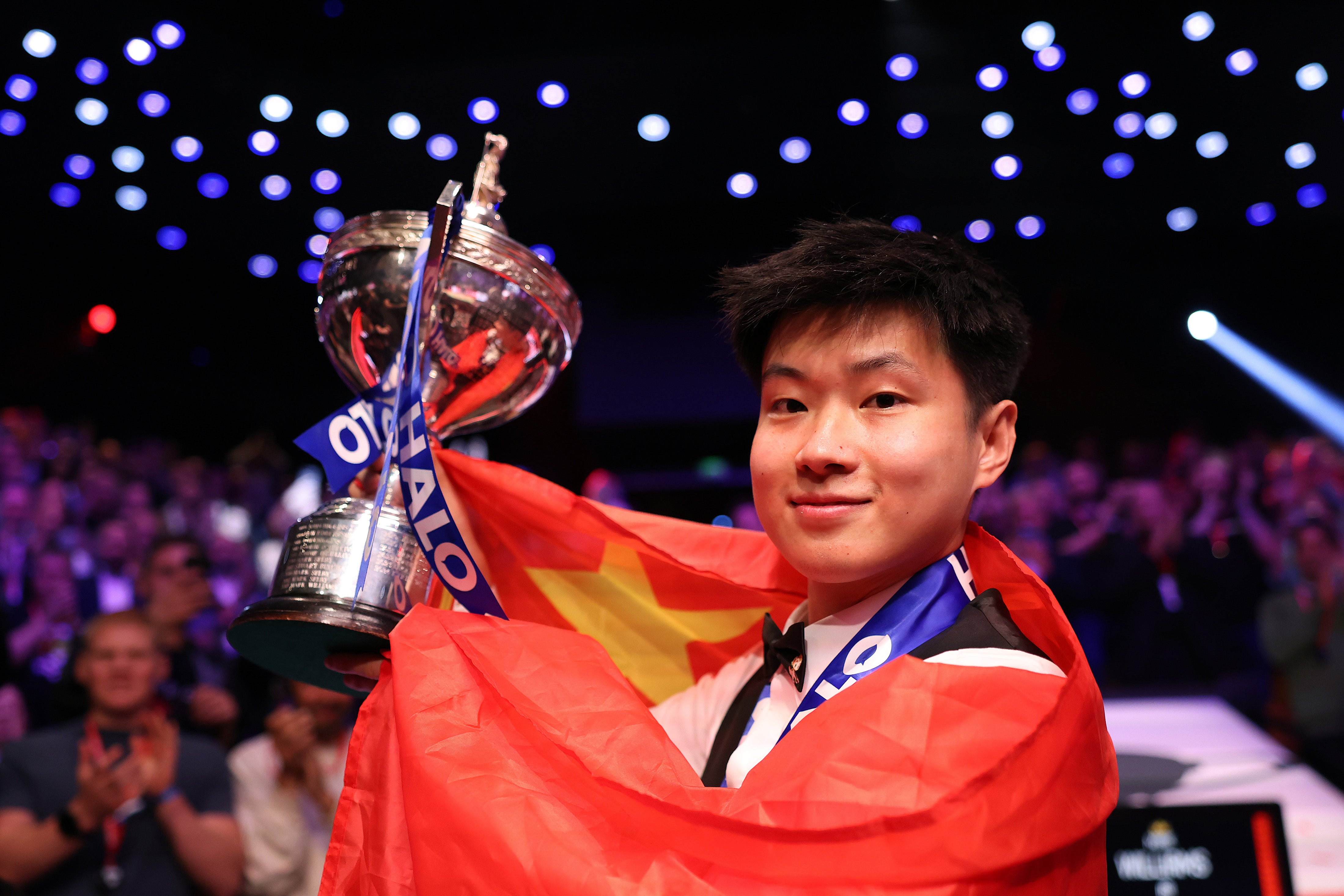 Zhao Xintong put the scandal behind him to become world champion last year