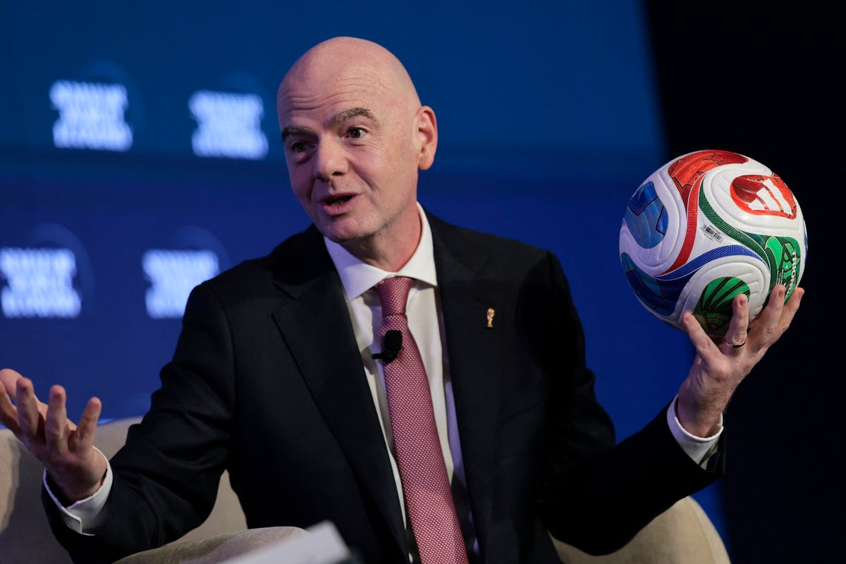 Iran to play World Cup 2026 games in United States as planned, Fifa Infantino says
