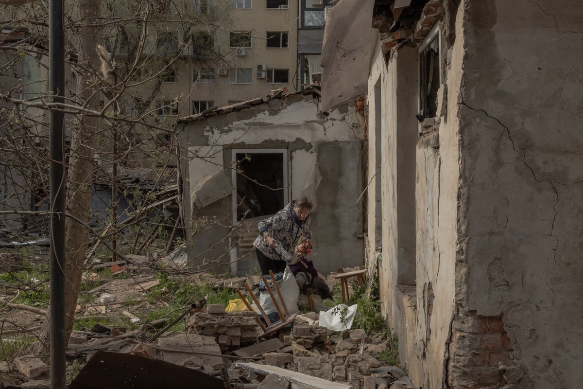 New wave of Russian strikes kill 17 in Ukraine as Zelensky compares Putin to Nazis