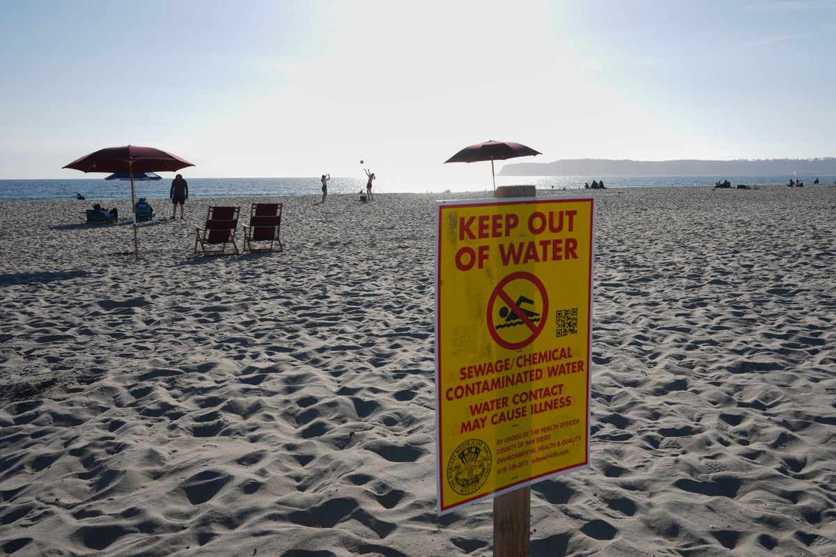 Some of California’s ritzy beaches have been overwhelmed by raw sewage and now spend half the year closed