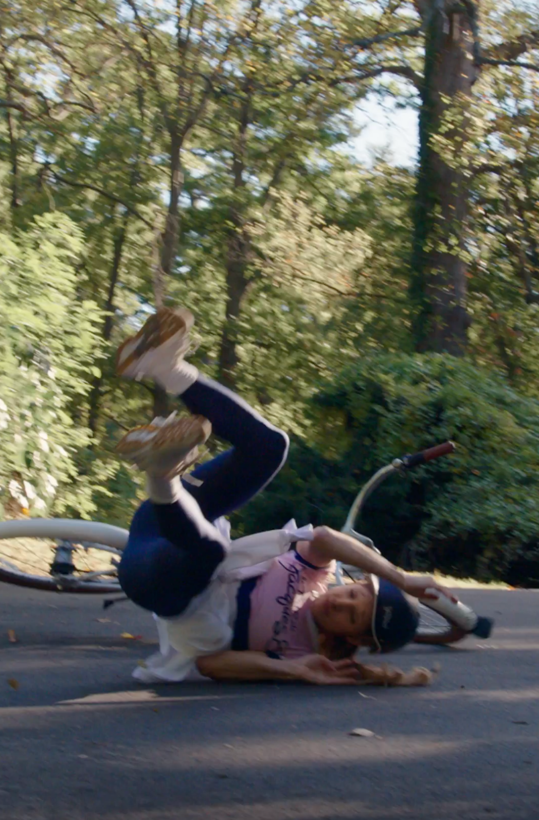 Ariana Grande's 'Focker-In-Law' stunt double made an accidental appearance in the trailer