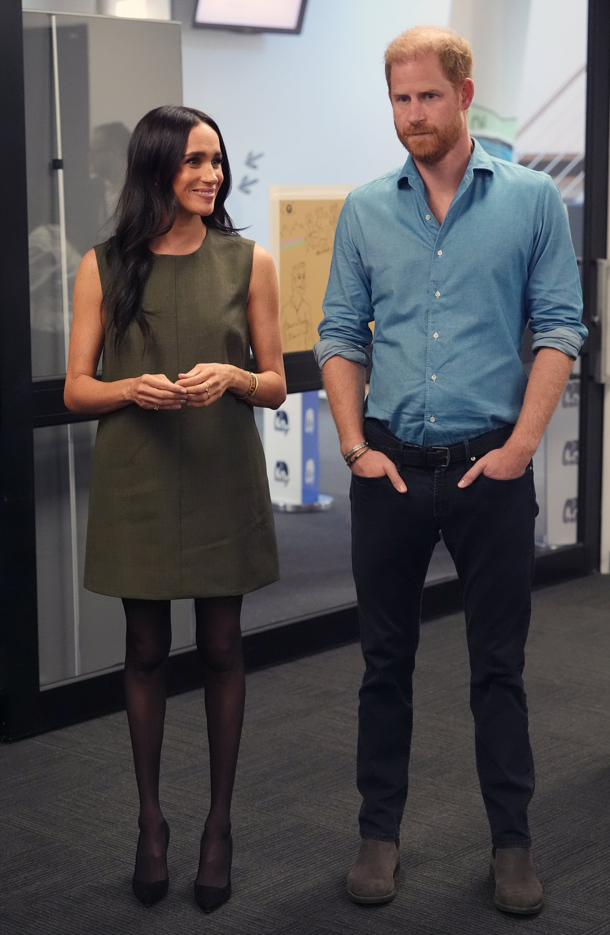 Meghan y Harry visitan un programa de participación en salud mental durante su gira por Australia