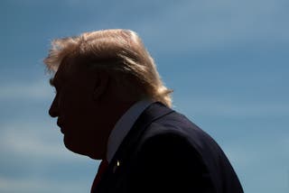 Us president Donald Trump