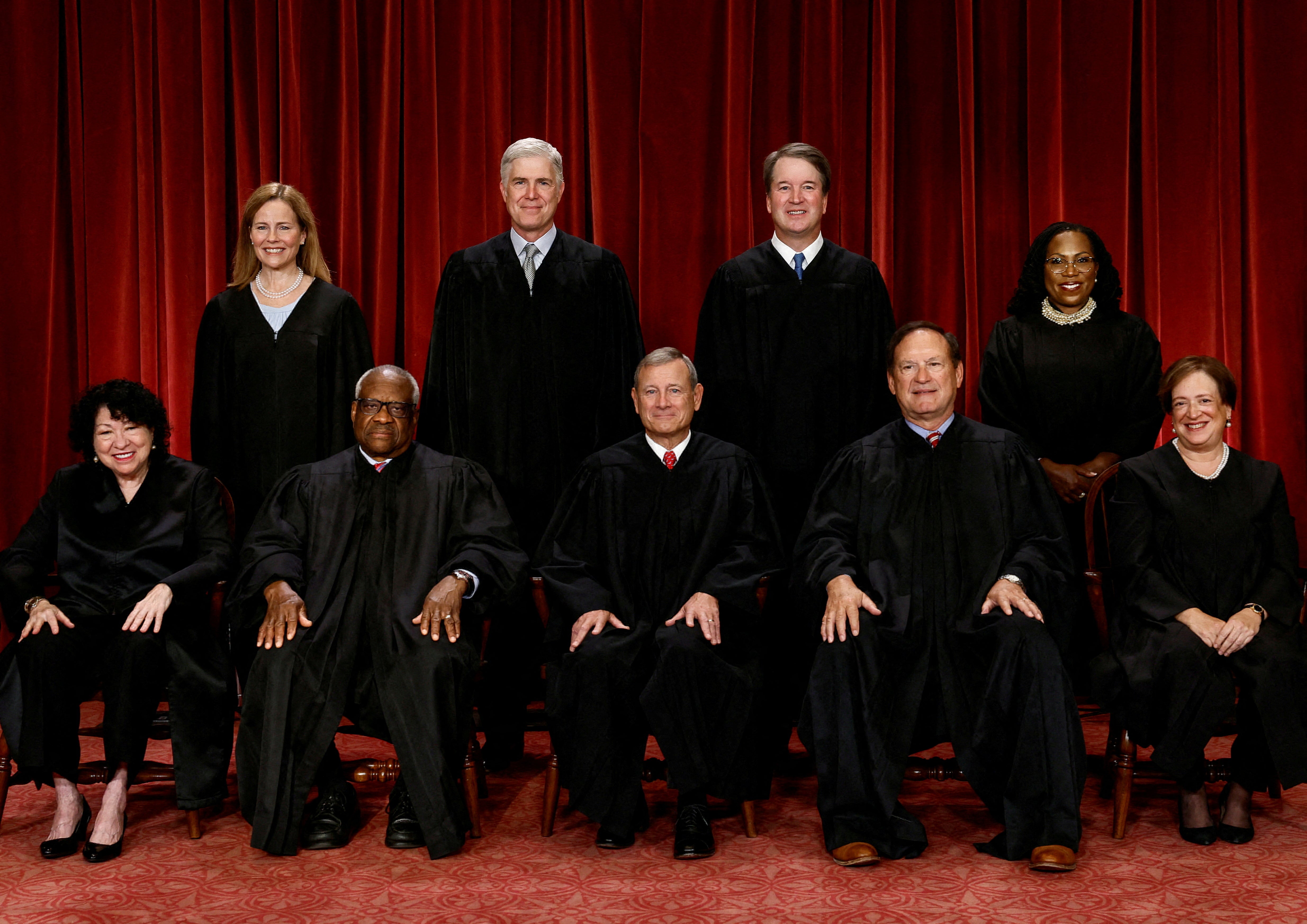 The president nominated three new justices in his first term, cementing a 6-3 conservative supermajority on the court