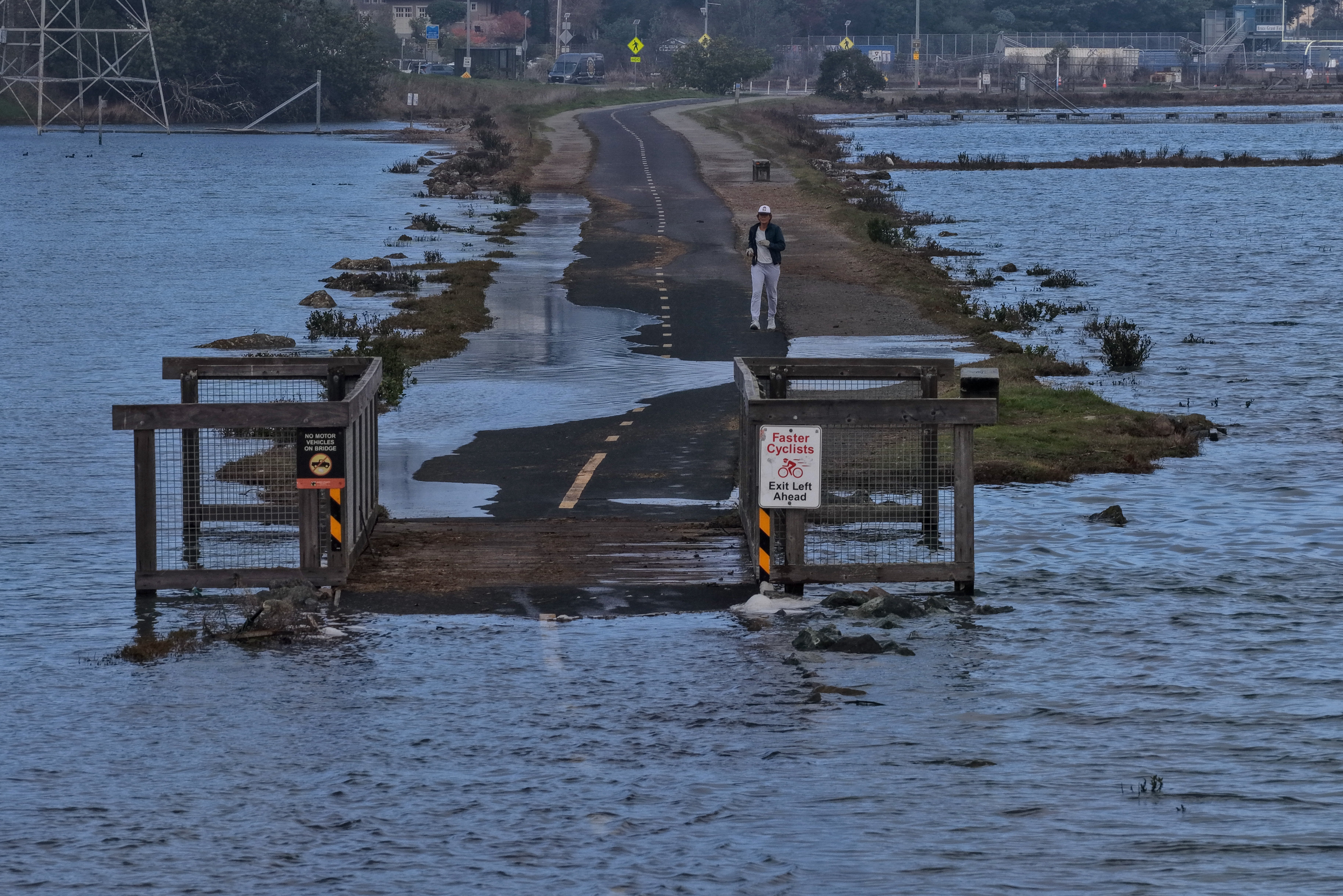 Rising sea levels globally are leading to higher salt in fresh water