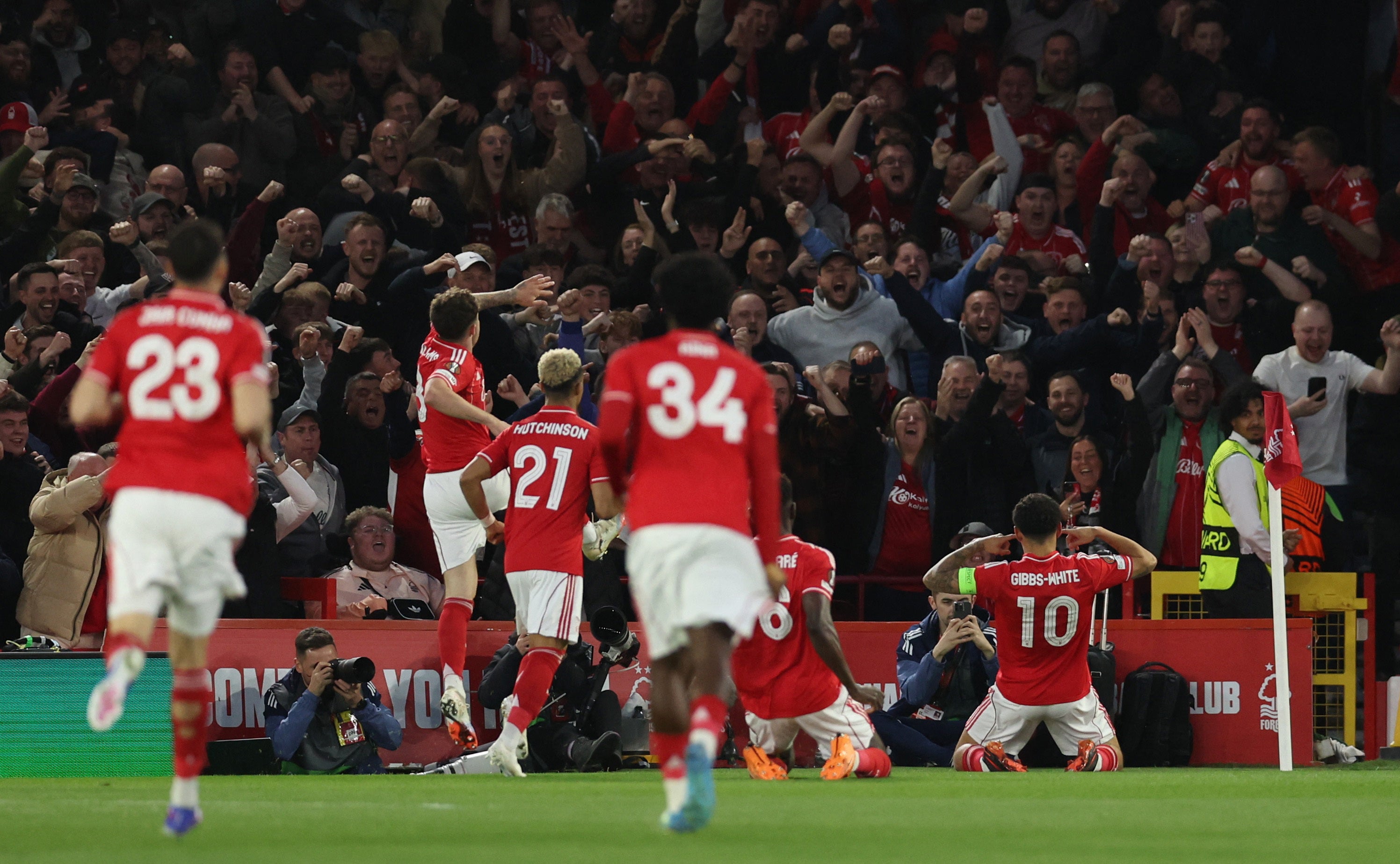 Nottingham Forest will now face Aston Villa in the semi-finals