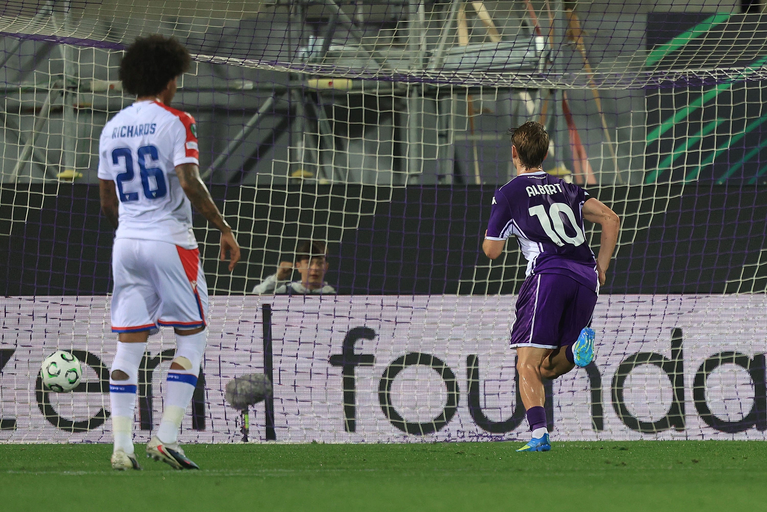 Albert Gudmundsson pulled one back from the penalty spot