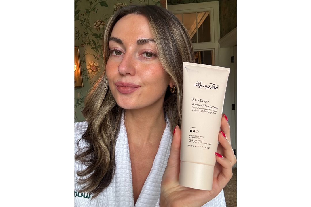The tan is formulated with skin-nourishing ingredients (Daisy Lester)