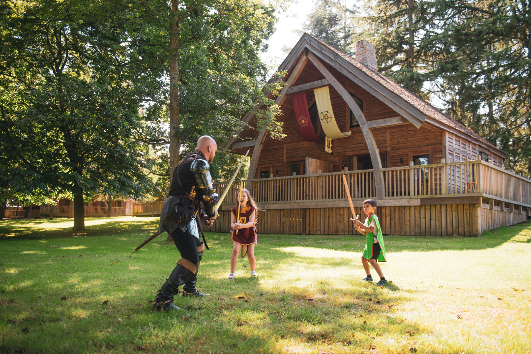 There is a choice of accommodation on-site to cater to families of up to seven