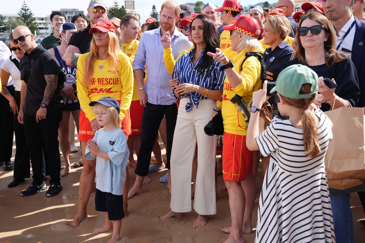 Prince Harry and Meghan meet Bondi Beach shooting survivors in Sydney