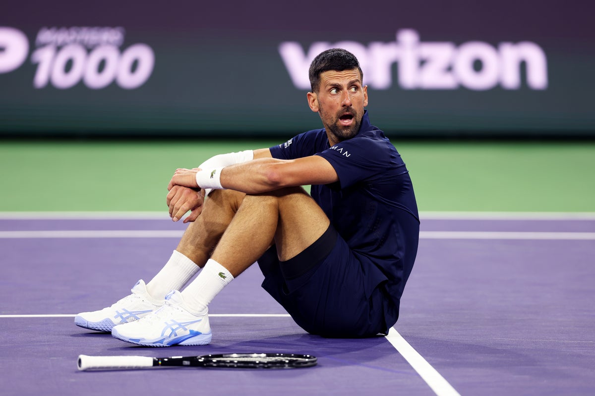 Novak Djokovic withdraws from third straight tournament as injury woes continue